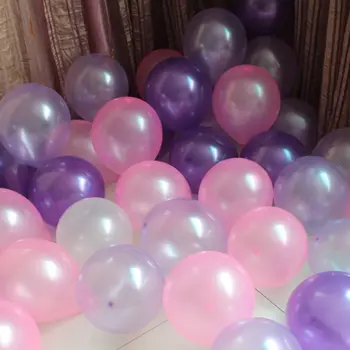 Новые 10 шт./лот воздушные шары на День рождения, 10-дюймовый латексный гелиевый шар, утолщение, жемчужные свадебные воздушные шары, бал для вечеринки, детские игрушки, баллон