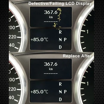 Дисплей приборной панели Спидометра автомобиля для Mercedes Benz ML W164 GL X164 ЖК-дисплей Запасные Части и Аксессуары