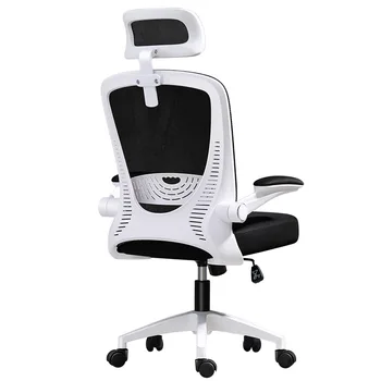 Простой домашний стул геймерский Сетчатый Поворотный компьютерный стул для персонала дышащий Эргономичный офисный стул на колесиках Мебель для рабочего стола