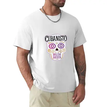 Футболка skull - Cubanisto, одежда из аниме, футболки с графическим рисунком, мужские забавные футболки