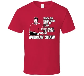 Футболка Andrew Shaw Chicago Chitown Hockey Playoffs Boogeyman