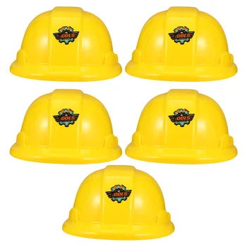 Желтые строительные шапки, инженерная игрушка, одежда для малышей и мальчиков, детская пластиковая игрушка