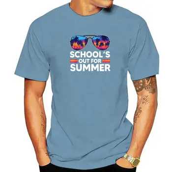 Винтажный последний день школы, Школы выходят на лето, модные футболки для учителей и студентов, женские мужские футболки с изображением эстетических каникул