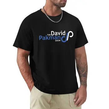 Шоу Дэвида Пакмана, футболка, блузка, летняя одежда, короткая футболка, одежда в стиле хиппи, черные футболки для мужчин