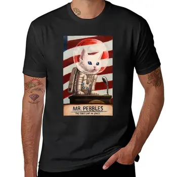 Новый MR. PEBBLES - высококачественная футболка, милые топы, футболки с графическим рисунком, мужская одежда, спортивные рубашки, мужские