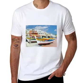 Новые футболки для города и пляжа Карвоэйру, футболки для мальчиков, футболки оверсайз, облегающие футболки для мужчин