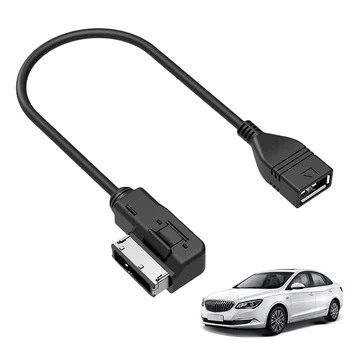 USB Aux Кабель Музыка MDI MMI AMI К USB Женский Интерфейс Аудио AUX Адаптер Провод для Передачи Данных для VW для Audi A6L Q5 Q7 A8 S5 A5 A4L A3