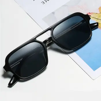 Мужские И Женские Винтажные Солнцезащитные очки в авиаторском стиле с двумя лучами, Красочные Солнцезащитные очки, Классическая Мода Uv400 2023