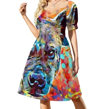 Гиена платье элегантные платья больших размеров Женское длинное платье летняя одежда женские вечерние платья