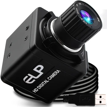 ELP 3264*2448 8-мегапиксельная камера IMX179 MJPEG/YUY2 HD промышленная USB-камера Android/Linux/Windows с Объективом ручной фокусировки 4/6/8/12 мм
