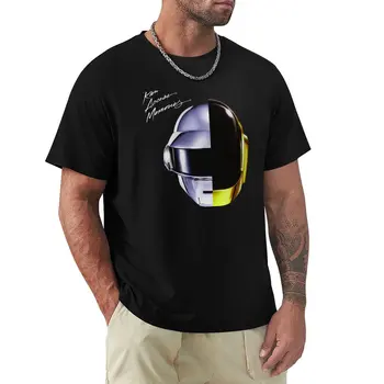 Футболка Daft Punk Random Access Memories, Винтажные черные мужские белые футболки